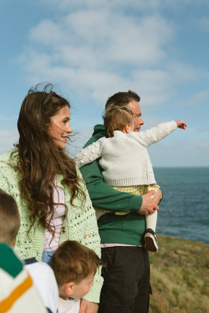 family photoshoot experience Scotland with Aberdeen F.C. player